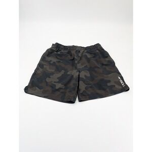 Rogue Training Shorts Men Green Camo Gym Sports Size Large